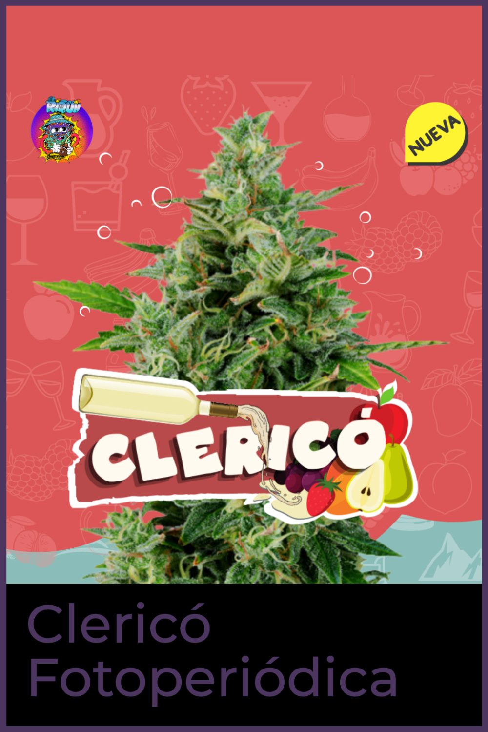 CLERICÓ FOTOPERIÓDICA FEM [PACK X4 SEMILLAS] [RIQUI GENETICS]