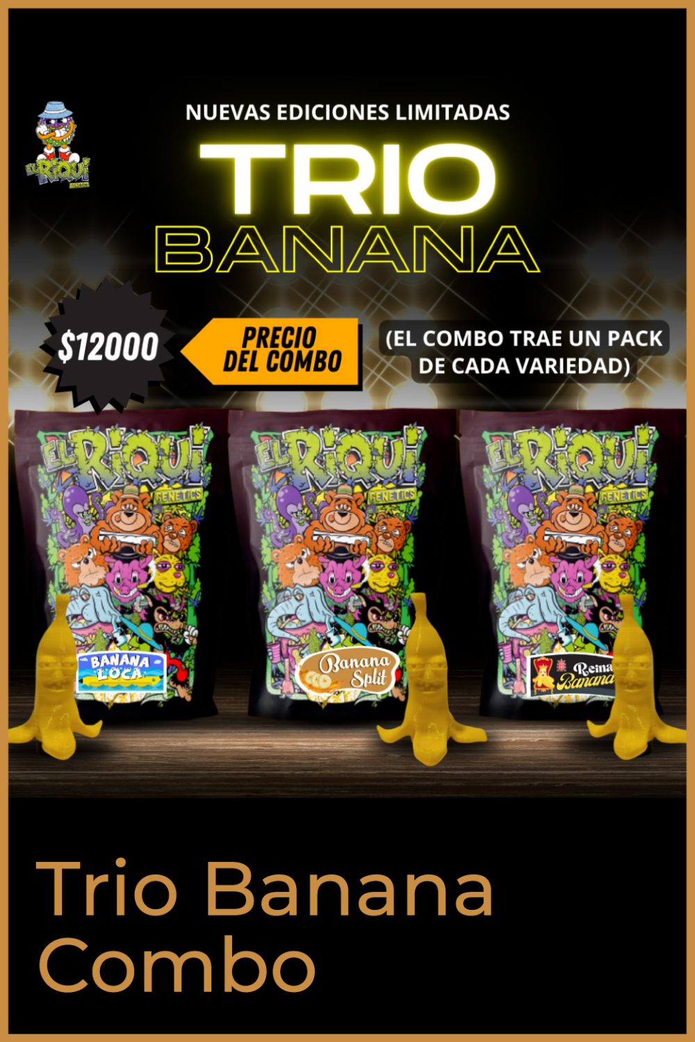 COMBO TRIO BANANA AUTO - Imagen 2
